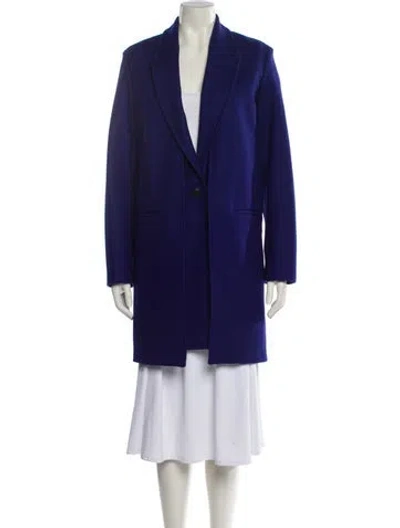 Pre-owned Rag & Bone Wool Coat In Blue