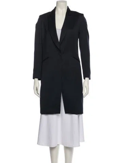 Pre-owned Rag & Bone Wool Coat In Blue