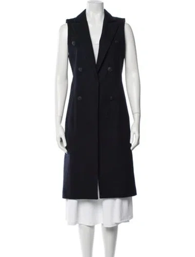 Pre-owned Rag & Bone Wool Coat In Blue