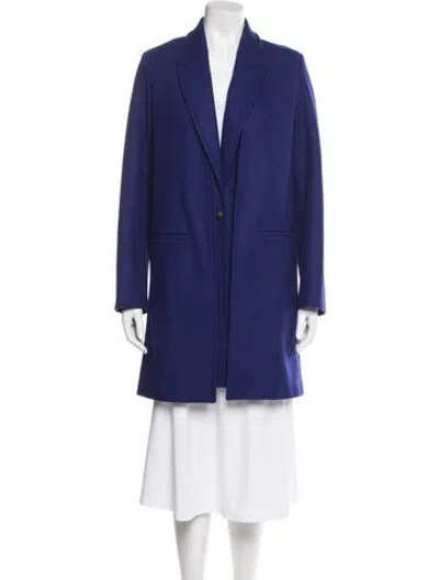 Pre-owned Rag & Bone Wool Coat In Blue