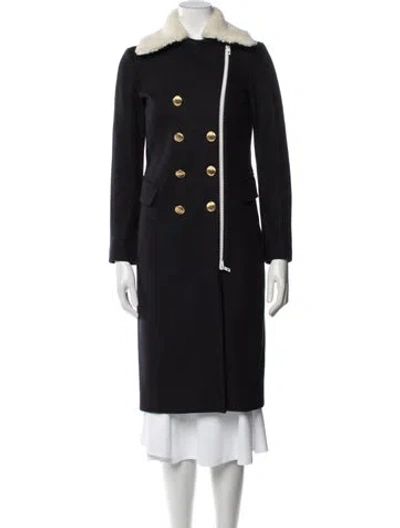 Pre-owned Rag & Bone Wool Coat In Blue