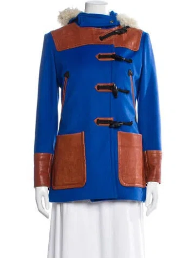 Pre-owned Rag & Bone Wool Coat In Blue