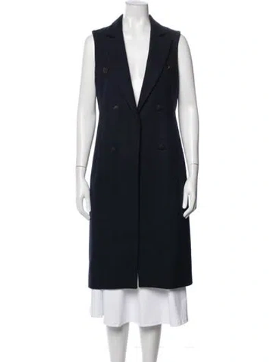 Pre-owned Rag & Bone Wool Coat In Blue