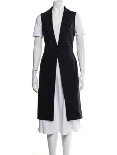 Pre-owned Rag & Bone Wool Coat In Blue