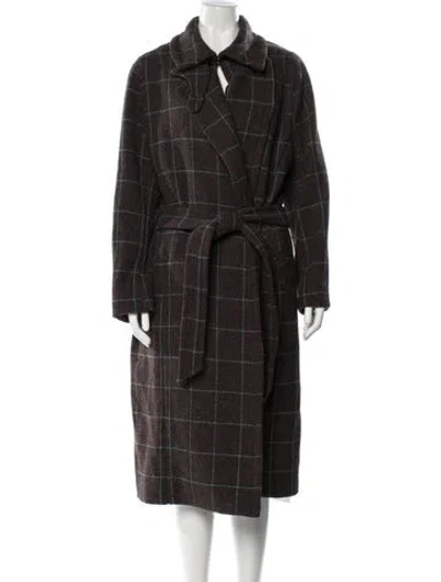 Pre-owned Rag & Bone Wool Coat In Brown