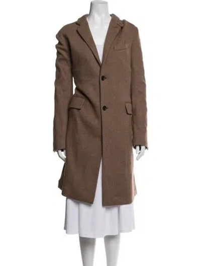 Pre-owned Rag & Bone Wool Coat In Brown