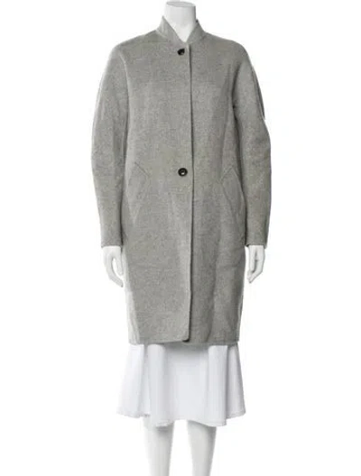 Pre-owned Rag & Bone Wool Coat In Gray