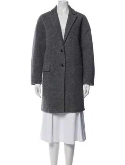 Pre-owned Rag & Bone Wool Coat In Gray