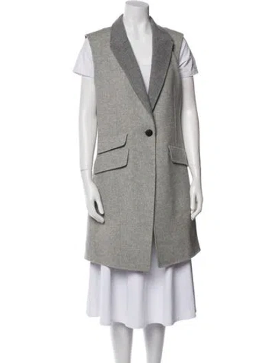 Pre-owned Rag & Bone Wool Coat In Gray