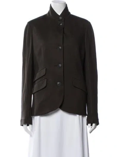 Pre-owned Rag & Bone Wool Coat In Green
