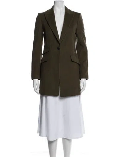 Pre-owned Rag & Bone Wool Coat In Green