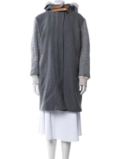 Pre-owned Rag & Bone Wool Coat In Grey