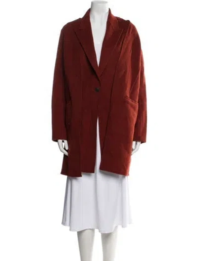 Pre-owned Rag & Bone Wool Coat In Orange