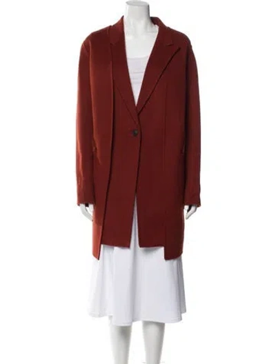 Pre-owned Rag & Bone Wool Coat In Orange