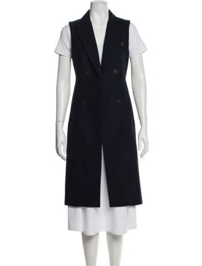 Pre-owned Rag & Bone Wool Coat In Purple