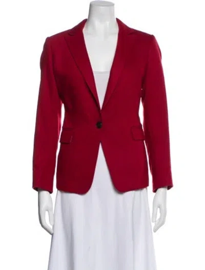 Pre-owned Rag & Bone Wool Coat In Red