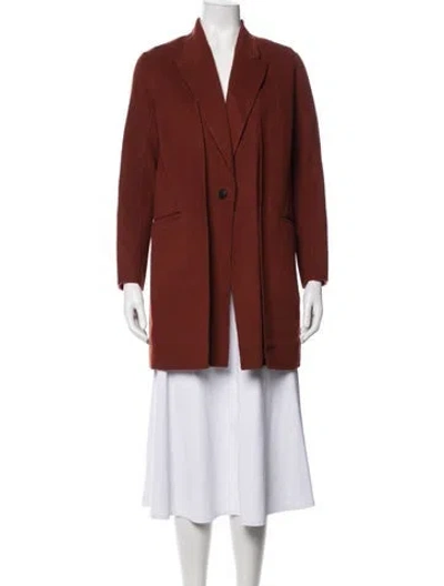 Pre-owned Rag & Bone Wool Coat In Red