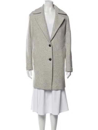 Pre-owned Rag & Bone Wool Coat W/ Tags In Gray
