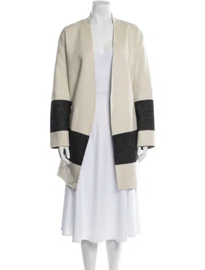 Pre-owned Rag & Bone Wool Colorblock Pattern Coat In Multi