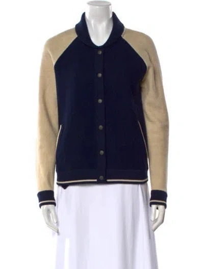 Pre-owned Rag & Bone Wool Colorblock Pattern Sweater