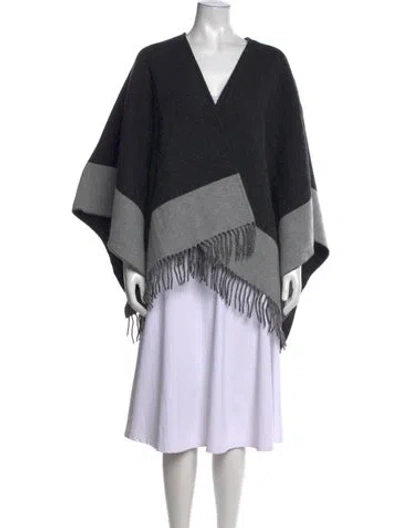 Pre-owned Rag & Bone Wool Colorblock Pattern Sweater In Black