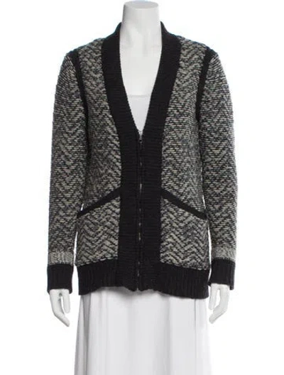 Pre-owned Rag & Bone Wool Colorblock Pattern Sweater In Multi