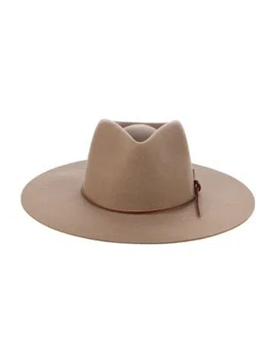 Pre-owned Rag & Bone Wool Cowboy Hat In Brown