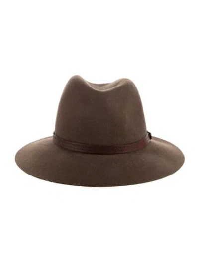 Pre-owned Rag & Bone Wool Cowboy Hat In Brown