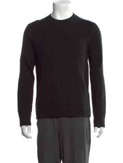 Pre-owned Rag & Bone Wool Crew Neck Pullover In Black