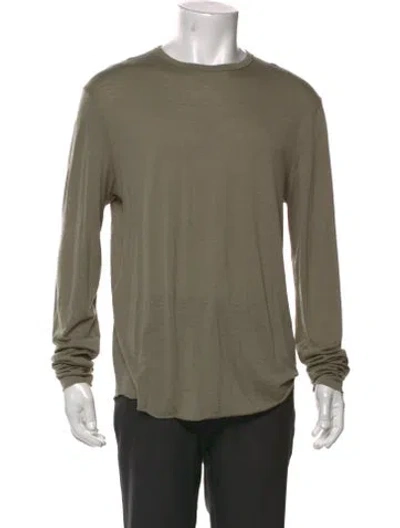 Pre-owned Rag & Bone Wool Crew Neck Pullover In Brown