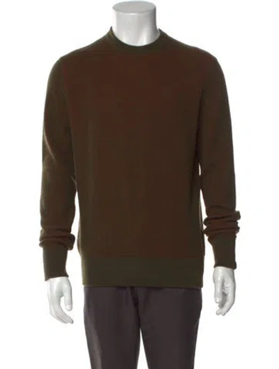 Pre-owned Rag & Bone Wool Crew Neck Pullover In Green