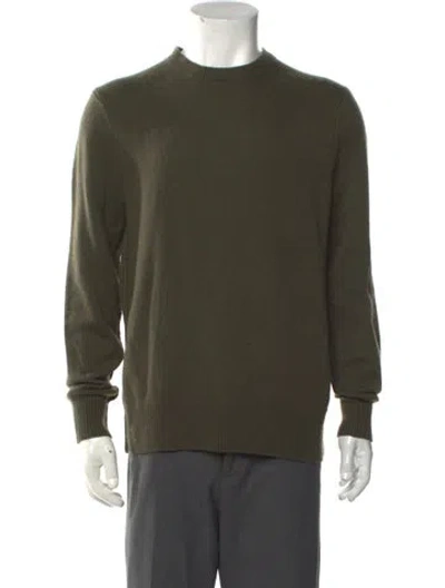 Pre-owned Rag & Bone Wool Crew Neck Pullover In Green