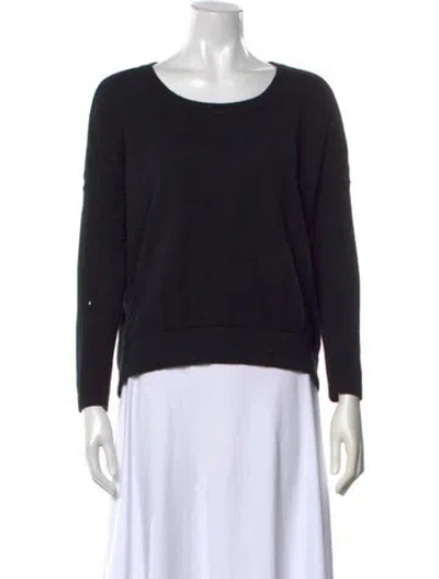 Pre-owned Rag & Bone Wool Crew Neck Sweater In Black