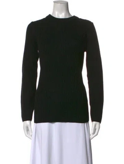 Pre-owned Rag & Bone Wool Crew Neck Sweater In Black