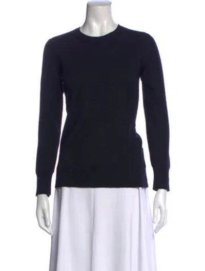 Pre-owned Rag & Bone Wool Crew Neck Sweater In Black