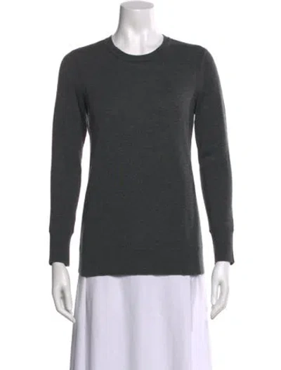 Pre-owned Rag & Bone Wool Crew Neck Sweater In Gray