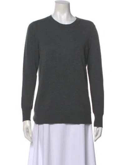 Pre-owned Rag & Bone Wool Crew Neck Sweater In Gray