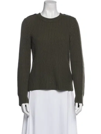 Pre-owned Rag & Bone Wool Crew Neck Sweater In Gray
