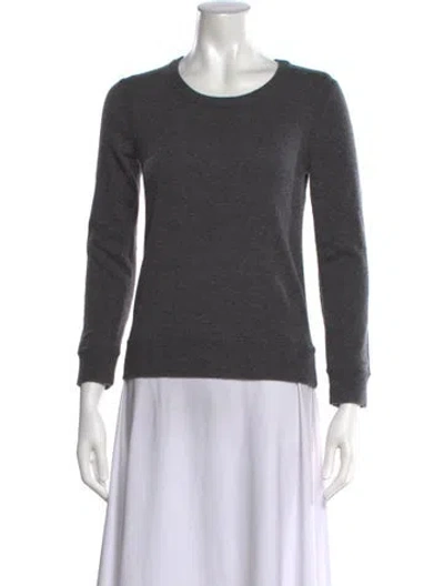 Pre-owned Rag & Bone Wool Crew Neck Sweater In Grey