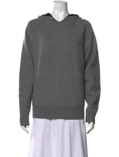 Pre-owned Rag & Bone Wool Crew Neck Sweater In Grey