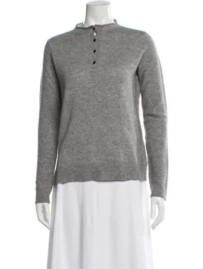 Pre-owned Rag & Bone Wool Crew Neck Sweater In Grey