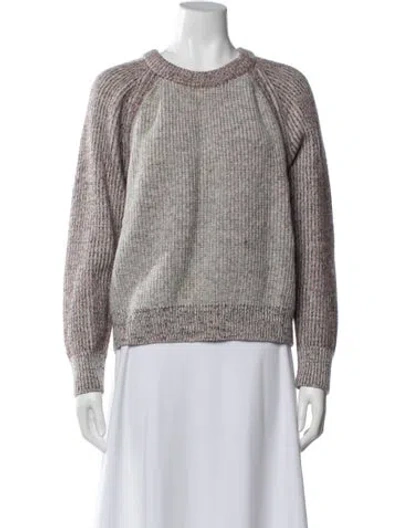 Pre-owned Rag & Bone Wool Crew Neck Sweater In Multi