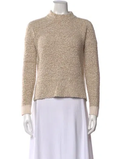 Pre-owned Rag & Bone Wool Crew Neck Sweater In Neutral