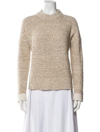 Pre-owned Rag & Bone Wool Crew Neck Sweater In Neutral