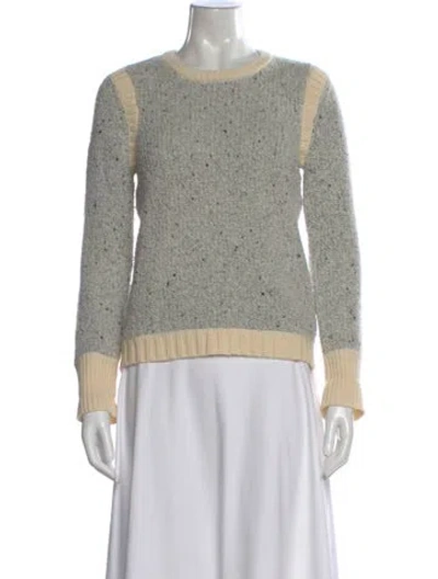 Pre-owned Rag & Bone Wool Crew Neck Sweater In Neutral
