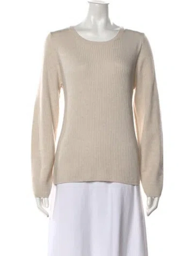 Pre-owned Rag & Bone Wool Crew Neck Sweater In Neutrals