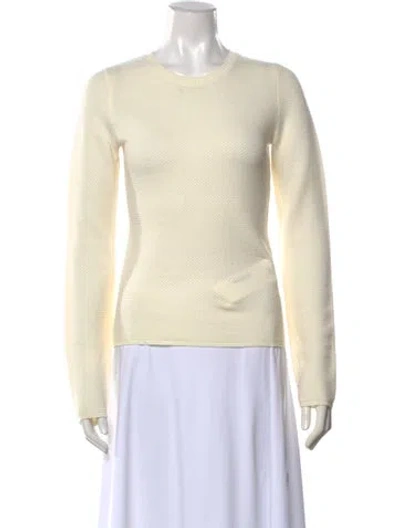Pre-owned Rag & Bone Wool Crew Neck Sweater In Neutrals