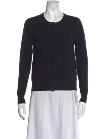 Pre-owned Rag & Bone Wool Crew Neck Sweater W/ Tags In Black