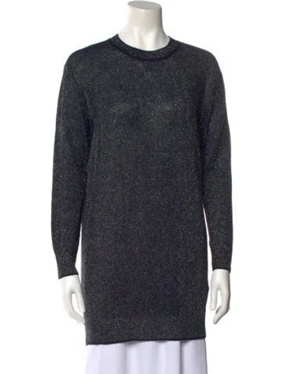 Pre-owned Rag & Bone Wool Crew Neck Sweater W/ Tags In Blue