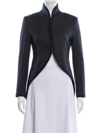 Pre-owned Rag & Bone Wool Evening Jacket In Black